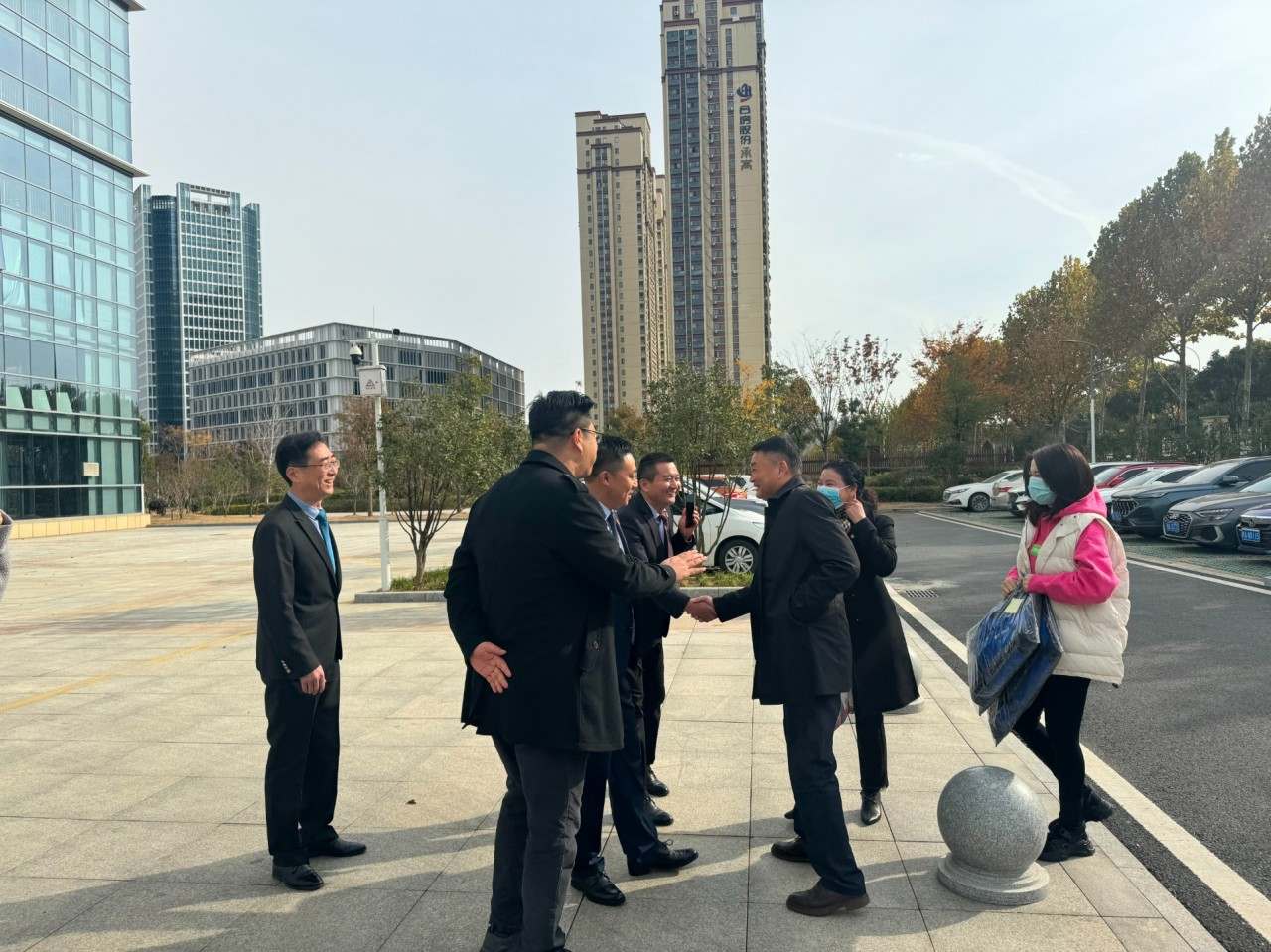 开启助残事业新里程，安徽德远廖总参观访问合肥宏立电子有限公司