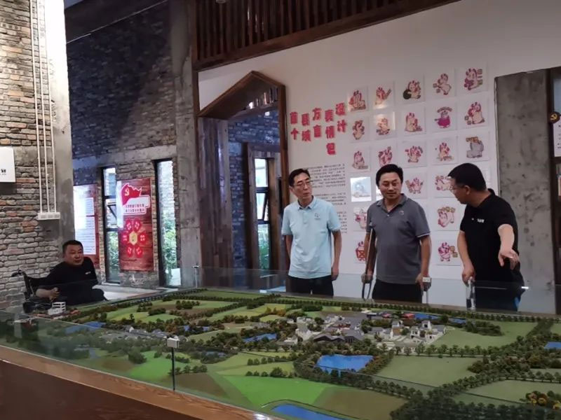 开启助残事业新里程，安徽德远廖总参观访问合肥宏立电子有限公司